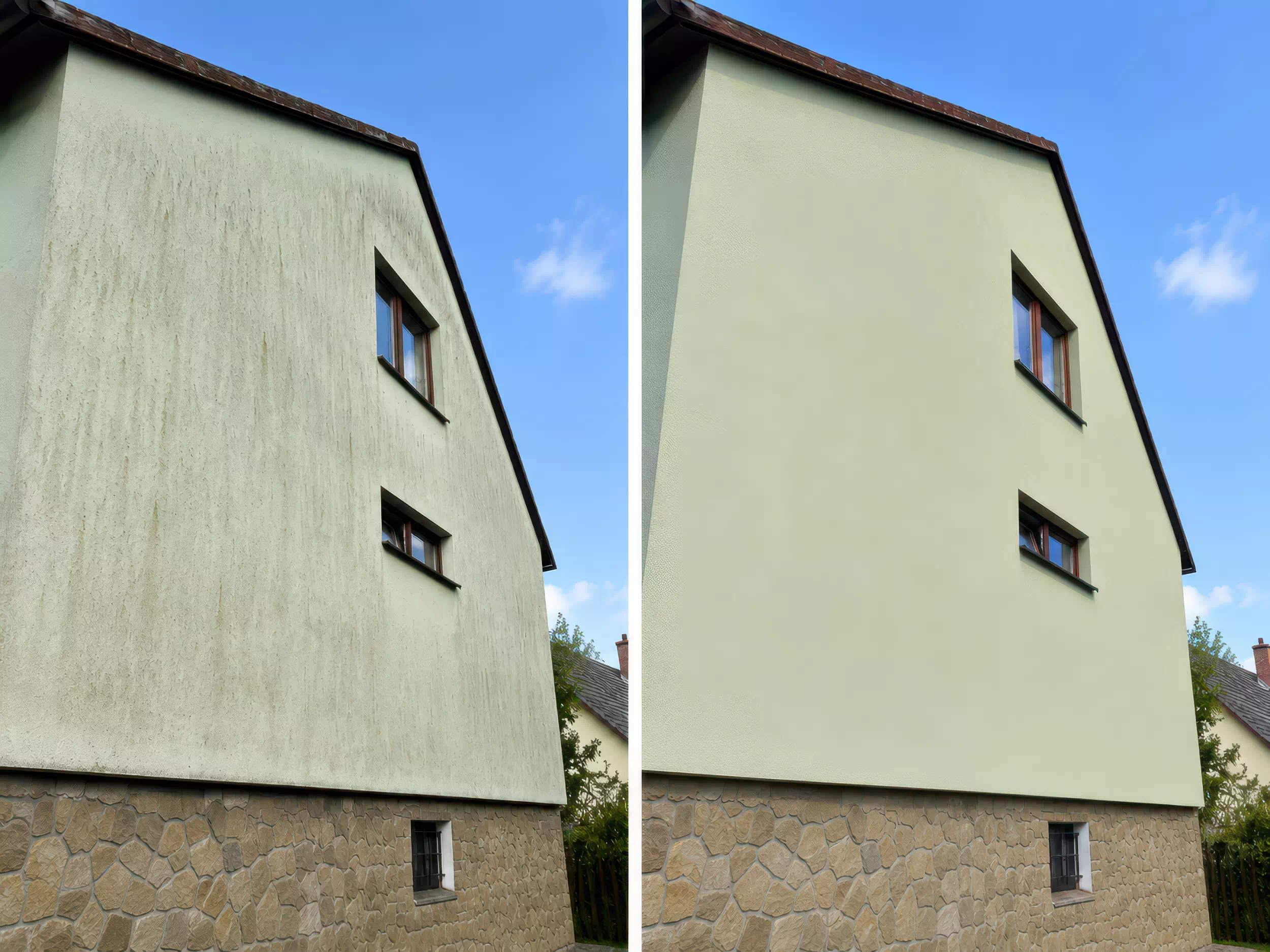 Čištění fasády